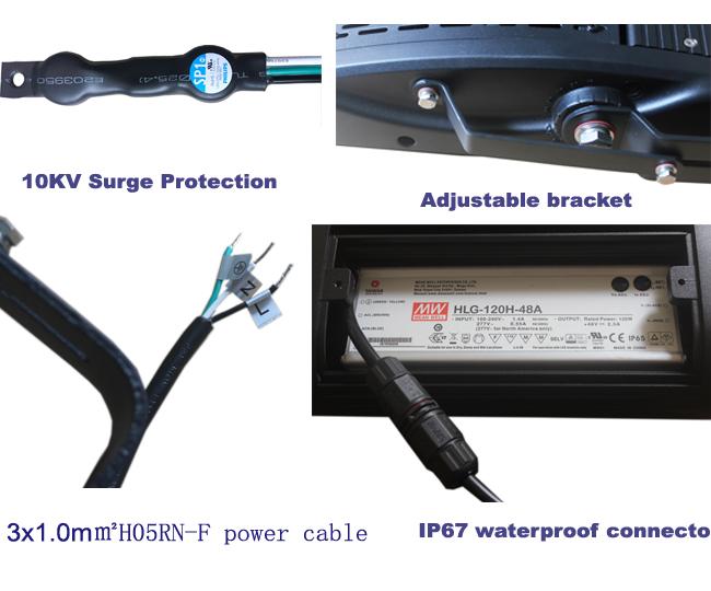 150W IP67 imprägniern LED-Bauarbeit-Lichter Meanwell-Fahrer, 10 Jahre Garantie-