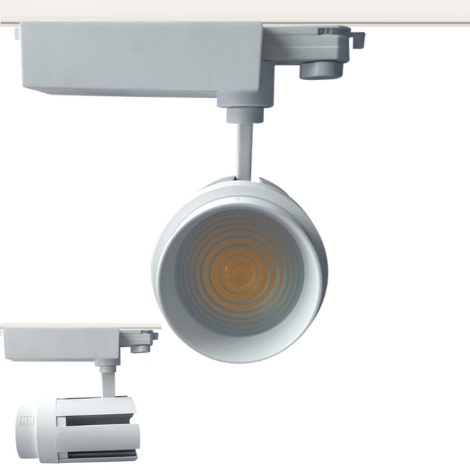 Pfeiler KitchenTrack CREE 30W 35W Dimmable, das 3150lm 80Ra weißen Gewohnheits-Deckenbogen Kriteriumbezogener Anweisung beleuchtet
