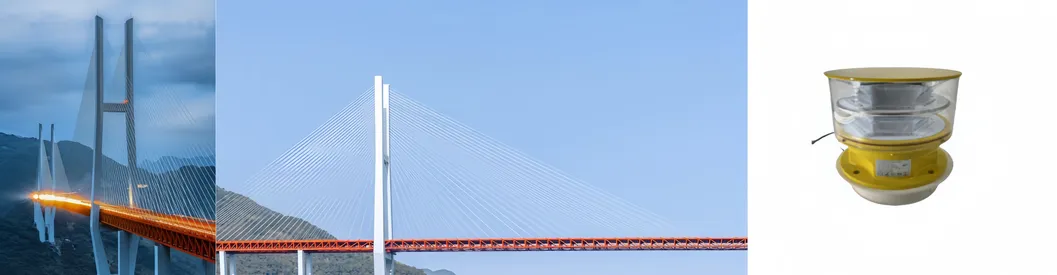 LED-Hindernisfeuer für die Luftfahrt  Fotozelle Druckguss IP66 Telekommunikation Gelb Gas Öl Offshore-Plattform 16