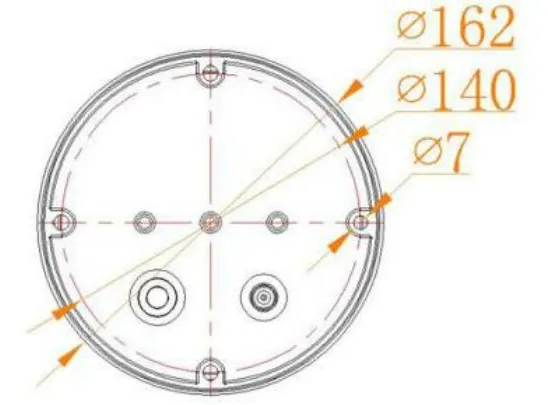 LED Solar Marine Laterne Licht Fotozelle Druckguss GPS IP68 80m/S Windkraftanlage Öl Offshore-Plattform 7