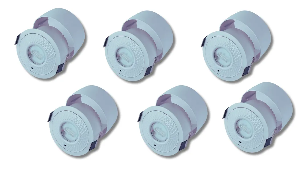 Panel Down Light LED Panik Notfall Fluchtzeichen Licht IP65 Batterie Backup Wiederaufladbare öffentliche Schule Krankenhaus Weiß 2