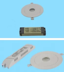 Panel Down Light LED Panik Notfall Fluchtzeichen Licht IP65 Batterie Backup Wiederaufladbare öffentliche Schule Krankenhaus Weiß 6