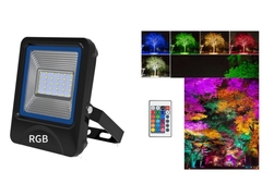 Flut-Licht RGBW 10W 20W 30W 50W 100W wasserdichtes IP66 Flutlicht-LED im Freien mit Fernbedienung