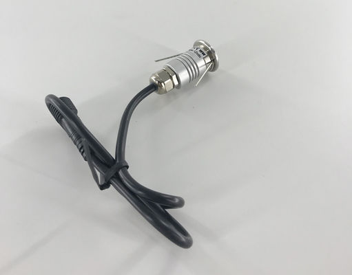 Stainless steel mini outdoor led underground lights, 1W / IP67 / DC12V/Cutout 18mm