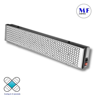 Factory Price Plug and Play PC Alu. Hangable 300W IP43 Ultra-Violet Ray Cell Detector Architectural Coating Curing Solidify Resin Paint Printing LED UV Light