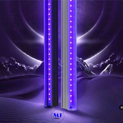 10-50W 395nm/365nm Aluminum Flood Tube LED UV Money Checking Curing Full Spectrum Entertainment Ultraviolet Fast Drying Manicure Light