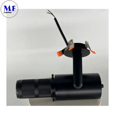 Smart Dimming & Control Variable Zoom Contour Defining Integrated Framing Custom Gobo Projection Flexible Modular LED Track Light Spotlight Projector