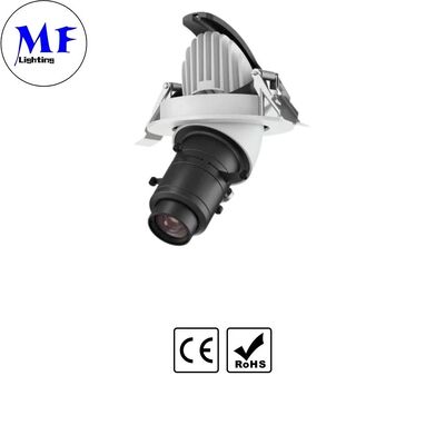 Factory Price 28W Fixed 55° Full Focal Length Dustfree LED Shapeable Contour Track Light for Art Gallery and Museums