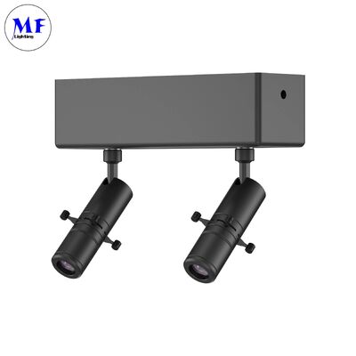 Museum Grade Hybrid Optics Ra97+ 15° -55° Zoom Dali2.0 3W-28W Framing Projector Contour Spotlight Shapeable Track Light for Architectural Lighting
