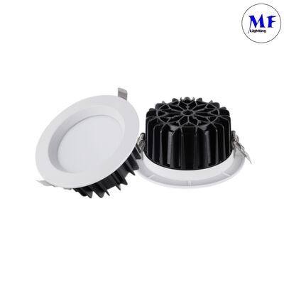 IP40 SMD Downlight 5W/7W/10W/12W/15W/20W/25W/30W/35W/40W/45W/50W Smart CCT Power Dimming Adjustable Smart Triac Dali 0-10V Recessed Aluminum LED Down Light