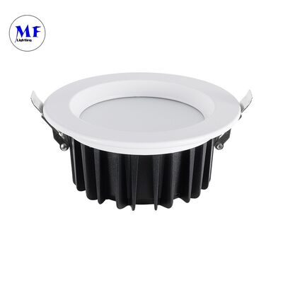 Factory Price Die-Cast Aluminum 40W SMD Ceiling Recessed Downlight Ugr<19 Anti-Glare Triac 0-10V Dali-2 Dali Dt8 Tuya Zigbee Dimmable Down Light