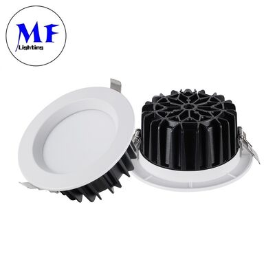 SMD LED Down Light,Anti-Glare 15W Ugr<19, 120° Wide Beam, Triac/0-10V/Dali-2/Tuya Zigbee Dimmable, 100lm/W CRI90, AC200-240V, IP40