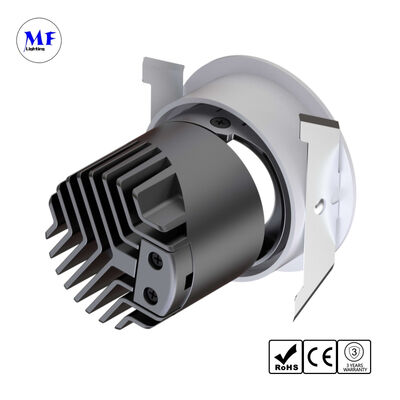 Factory Price No Glare Zigbee 7W 10W 12W 15W 100lm/W CCT Tunable Cozy Recessed Commercial Residential Home Studio Hotel Spotlight High Feet Round LED Down Light