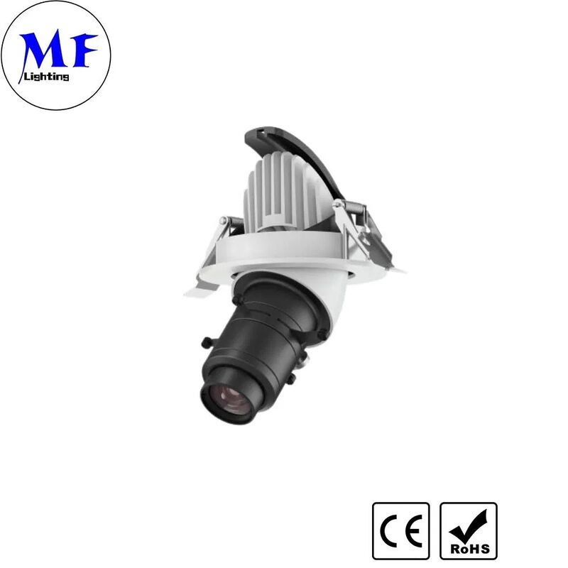 Factory Price 10W Fixed 55° Full Focal Length Dustfree LED Shapeable Contour Track Light for Art Gallery and Museums