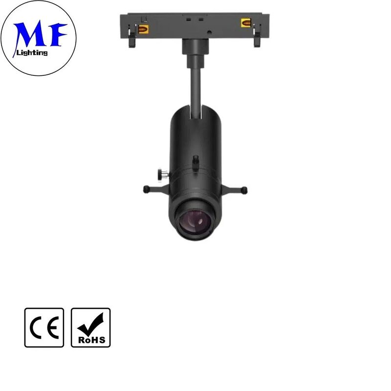 Factory Price 10W 300-350lm Zoom 15-36° LED Shapeable Commercial Track Lighting Contour Spotlight Track Light