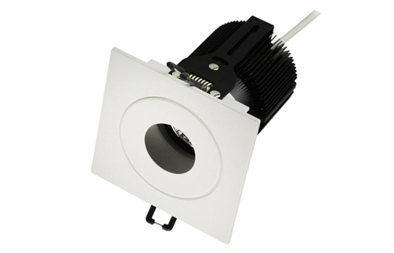 10Watt IP20 Indoor COB LED Down Light , 900Lumen Square LED Down Lighting