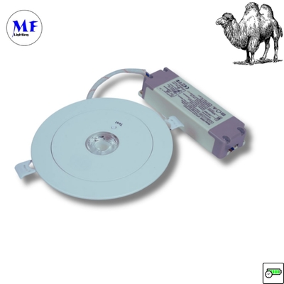 ABS PC IP43 Innenraum 3W LED Wiederaufladbares Notfall-Sicherheitslicht 3 Stunden Langlebigkeit 230V LED-Notlicht für Büro-Hotelfabrik