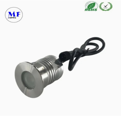 LED-Schrittlicht Wege 12V 3W 24V IP65 Quadrate Untergrund Fußgängerweg Fußgängerweg Yachten Gartenweg