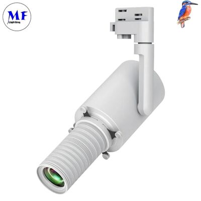 Fabrikpreis 10W 1-10V Dimmbar Formbar 360° Drehung Hohe Helligkeit 2700K-6000K LED-Schienenstrahler für Kunstgalerie