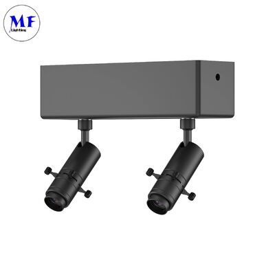Vielseitiger 2700K-4000K zoombarer Kontur-Spotlight LED formbarer Schienenstrahler Gobo-Projektor mit ultrahoher Auflösung für Museumskunstgalerien
