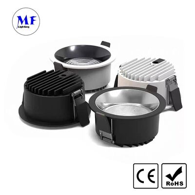 Fabrikpreis Einbau-LED-Downlight UGR<19 Blendfrei Büro Abstimmbare CCT Dimmbare DALI Tuya Zigbee Druckguss-Aluminium IP20 Ra90+ Deckenleuchte für Gewerbe