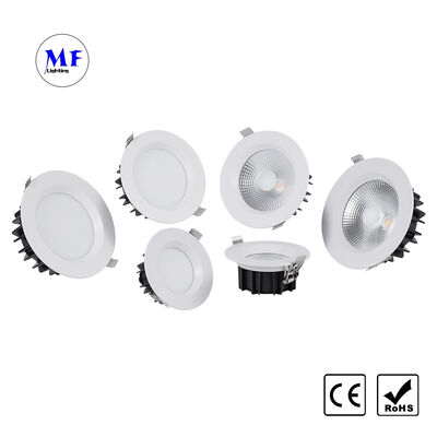 Fabrikpreis IP40 SMD LED eingebettete Decke Downlight, Triac 0-10V Dali Dali-2 Dt6 Dt8 Dimmbar, Smart Zigbee Tuya WiFi Steuerung, Indoor Down Light für das Büro
