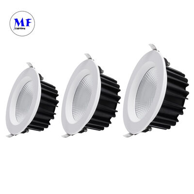 Fabrikpreis COB LED eingeschlossenes Downlight IP40 Milky PC Diffuser 60° Strahlwinkel Triac 0-10V Dali-2 Dali Dt8 Tuya Zigbee Dimmbar 10W Downlicht