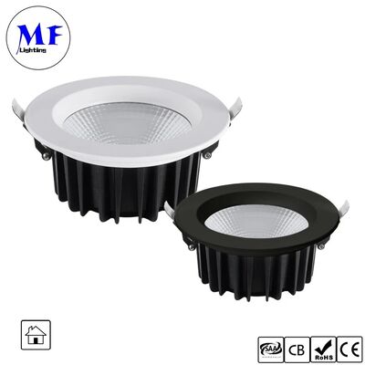 15W Triac /0-10V/Dali-2/Tuya Zigbee Dimmbare 100lm/W LED-Einbaustrahler Abstrahlwinkel 60° Einbau-Blendfreier COB-LED-Downlight für Gewerbe und Wohnbereiche