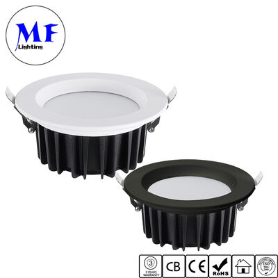 Fabrikpreis IP40 CCT Tunnable SMD LED Downlight 20W 25W 50W Dimmable Anti-Glare Deckenlicht mit Milky PC Diffusor für den Heim-Showroom