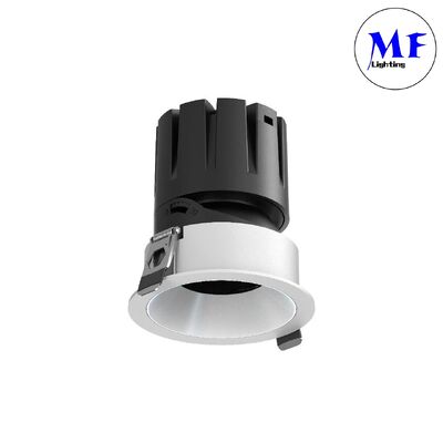 Intelligente Steuerung 0-10V Dali Dip CCT Leistung Einstellbar Dimmbar 7W 10W 12W 15W 25W Innenbeleuchtung Einbau Hotel Aluminium Hoher Lumen Heller LED Downlight